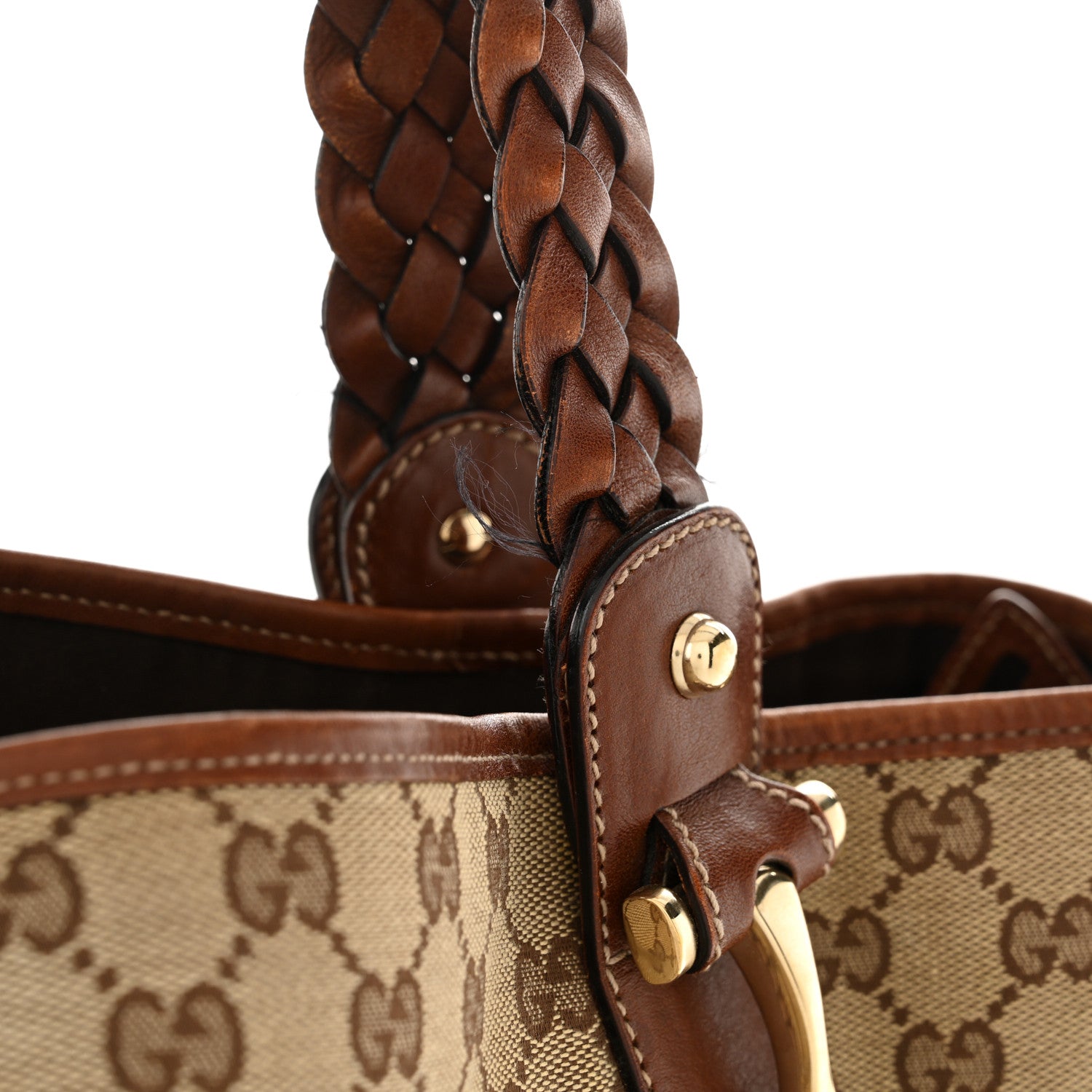 Gucci Monogram Medium Pelham Shoulder Bag Brown 15 of 17