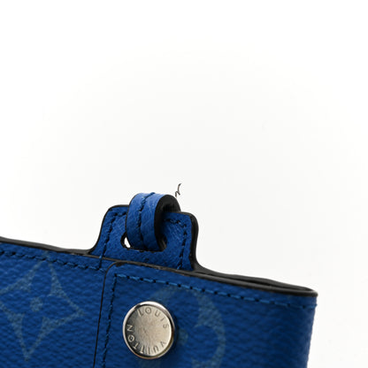 Louis Vuitton Taigarama Card Holder Necklace Agave Blue 7 of 9