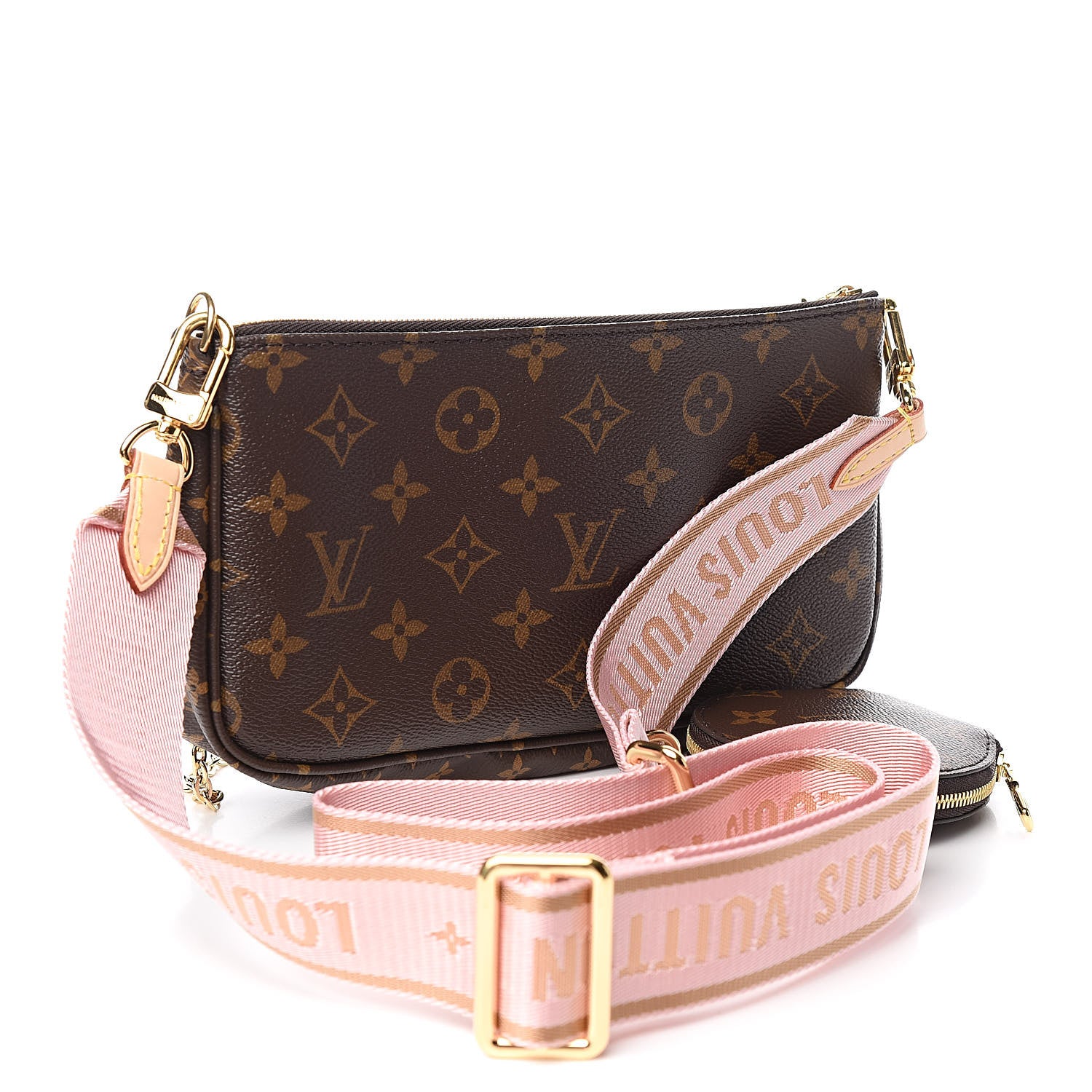 Louis Vuitton Monogram Multi Pochette Accessories Rose Clair 3 of 11