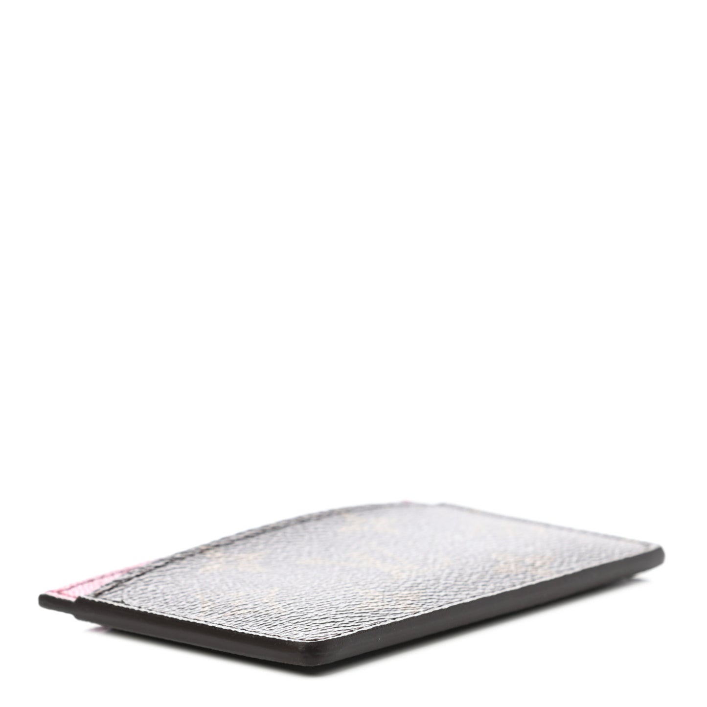 Monogram Card Holder Fuchsia