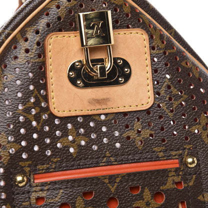 Louis Vuitton Monogram Perforated Speedy 30 Orange 13 of 13