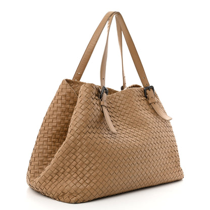 Bottega Veneta Nappa Intrecciato Large Cesta Tote Camel 3 of 12