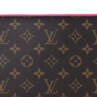 Louis Vuitton Monogram Neverfull MM GM Pochette Pivoine 8 of 8