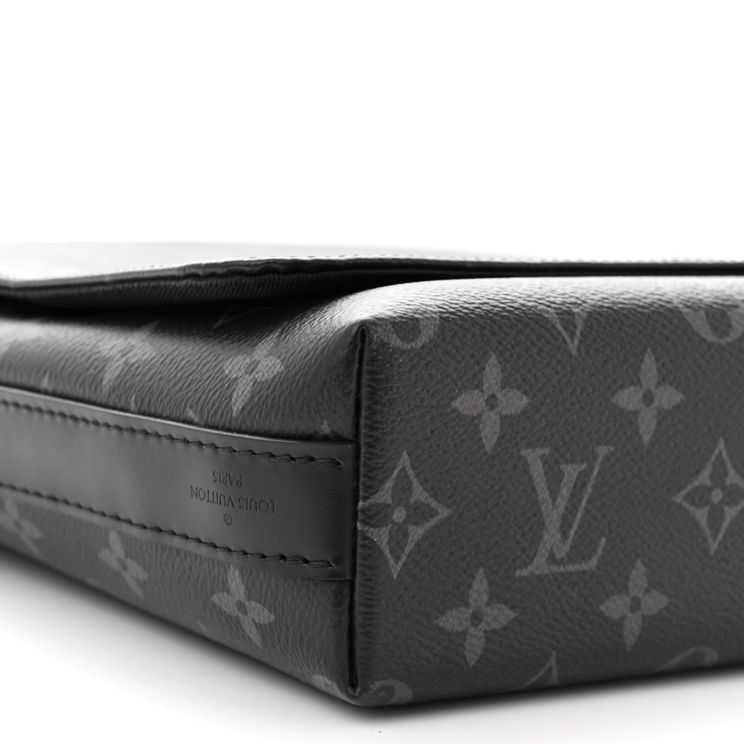 Louis Vuitton Monogram Eclipse District PM NM Black 8 of 9