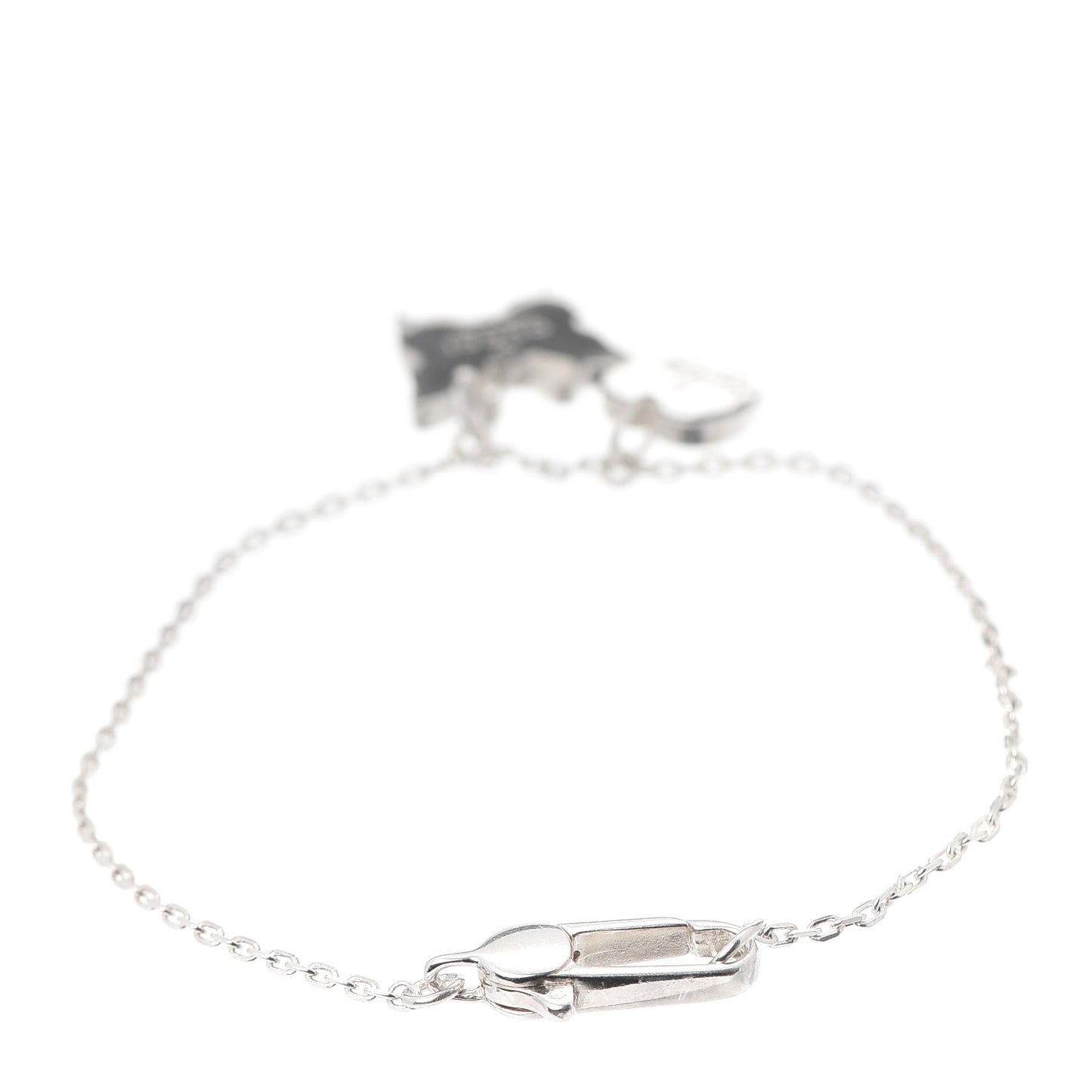 Sterling Silver Trademark Heart Butterfly Bracelet