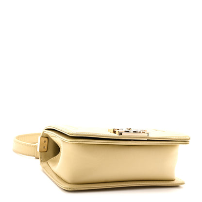 Chanel Caviar Quilted Small Boy Flap Beige 4 of 10