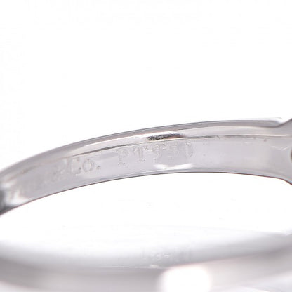 Tiffany Platinum Diamond .42ct Solitaire Engagement Ring 46 3.75 5 of 7
