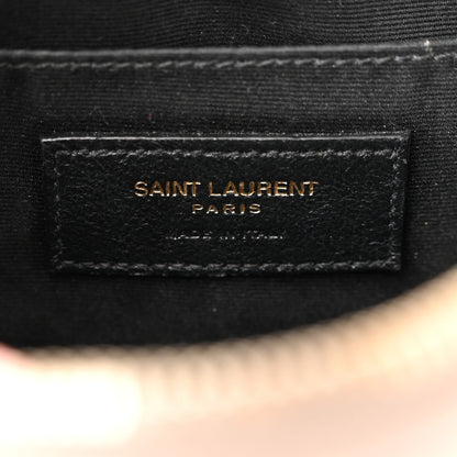 Saint Laurent Calfskin Matelasse Monogram Lou Camera Bag Greyish Brown 6 of 11