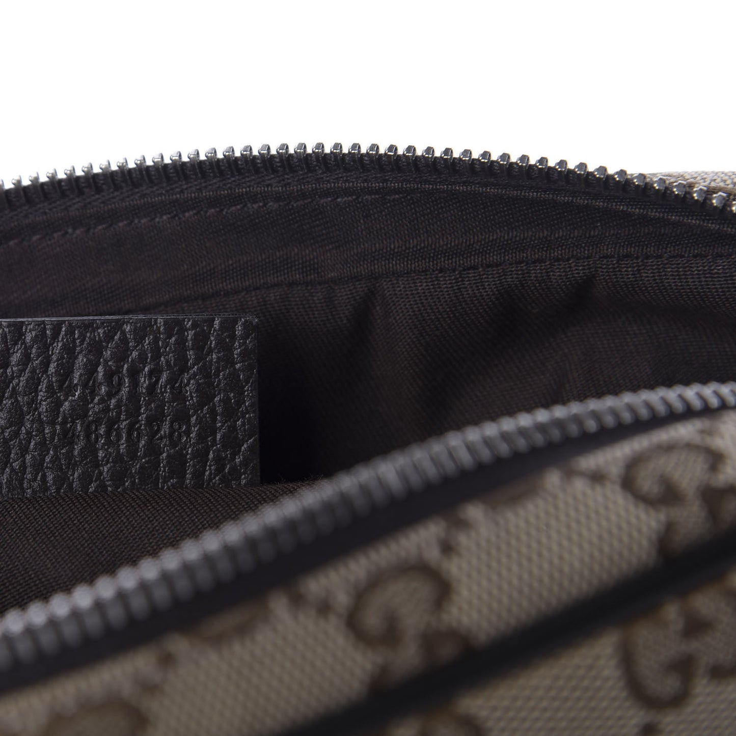 Monogram Belt Bag Dark Brown