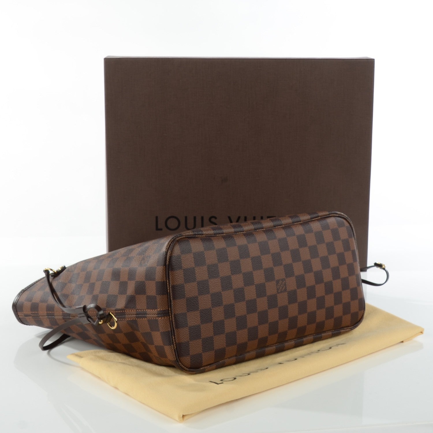 Louis Vuitton Damier Ebene Neo Neverfull MM 5 of 9