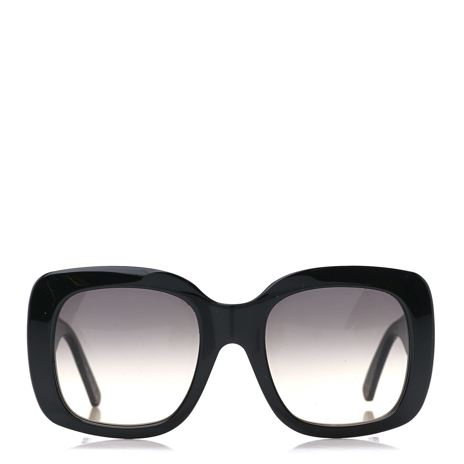 Louis Vuitton Acetate LV Empreinte Square Sunglasses Z1611E Black 2 of 10