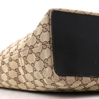 Gucci Monogram Large Bucket Tote Dark Brown 9 of 10