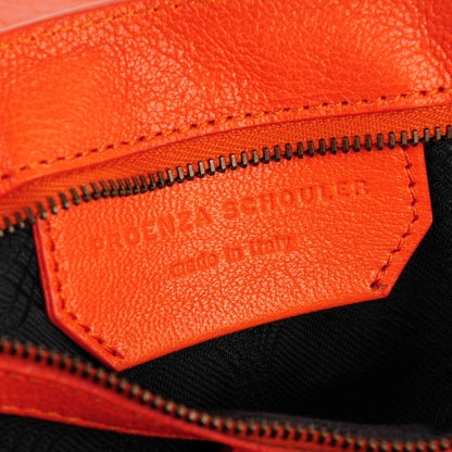 Proenza Schouler Lambskin Medium PS1 Satchel Orange 5 of 7