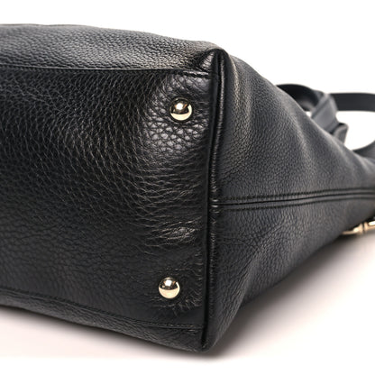 Gucci Cellarius Calfskin Small Soho Top Handle Satchel Black 10 of 11
