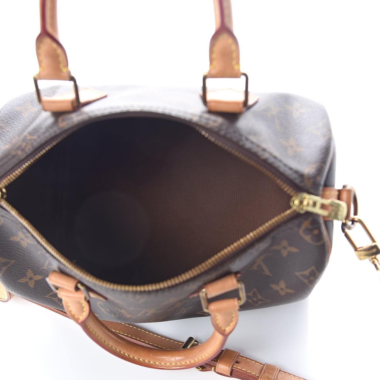 Louis Vuitton Monogram Speedy Bandouliere 25 5 of 10