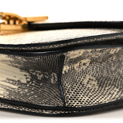 Celine Lizard Medium Classic Box Flap Bag Natural 9 of 11
