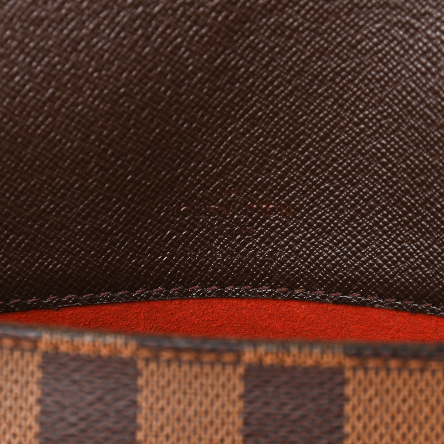 Damier Ebene Musette Tango Long Strap