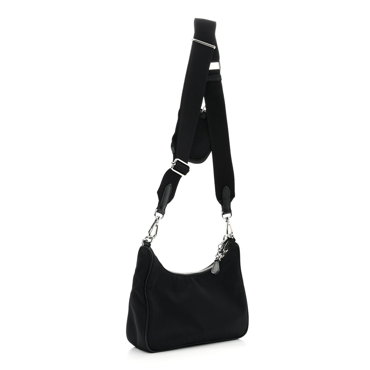 Nylon Re-Edition 2005 Shoulder Bag Black