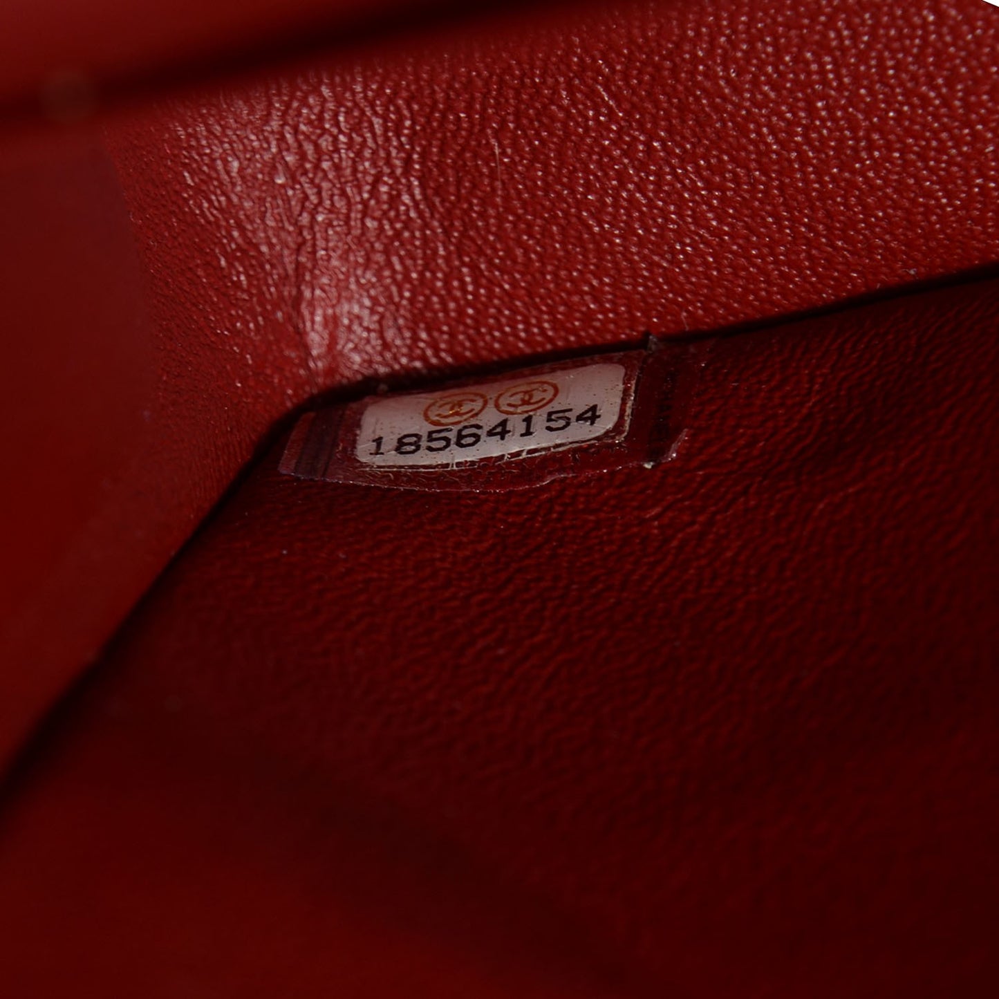 Caviar Quilted Medium Double Flap Red