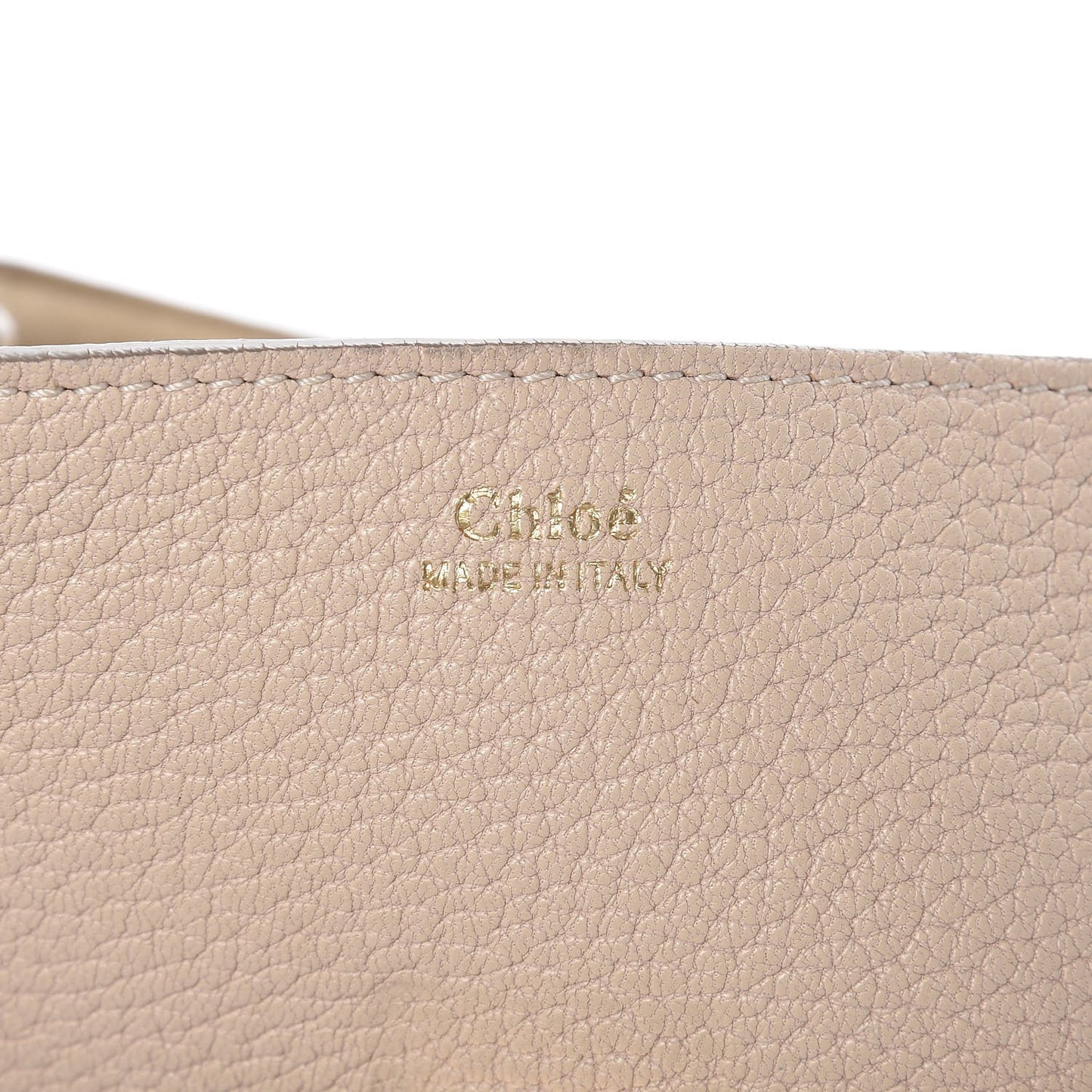Grained Lambskin Drew Shoulder Bag Abstract White
