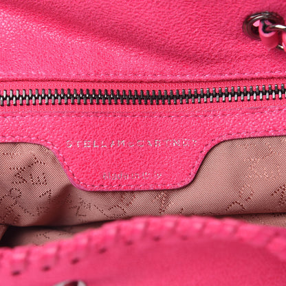 Stella McCartney Shaggy Deer Falabella Backpack Pink Fluo 7 of 13