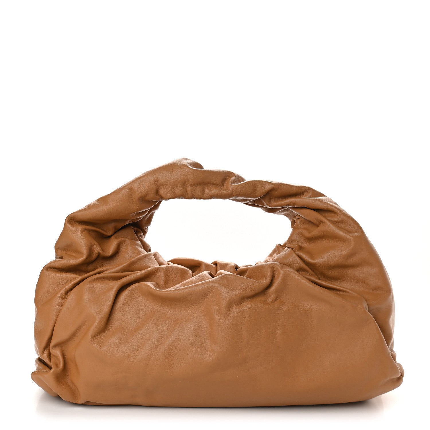 Bottega Veneta Smooth Butter Calfskin Large The Shoulder Pouch Cammello 1 of 10