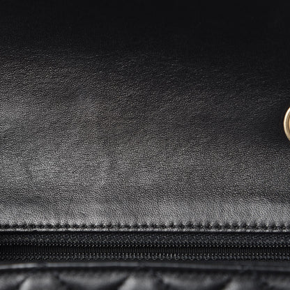 Chanel Lambskin Quilted Mini Rectangular Flap Black 9 of 10