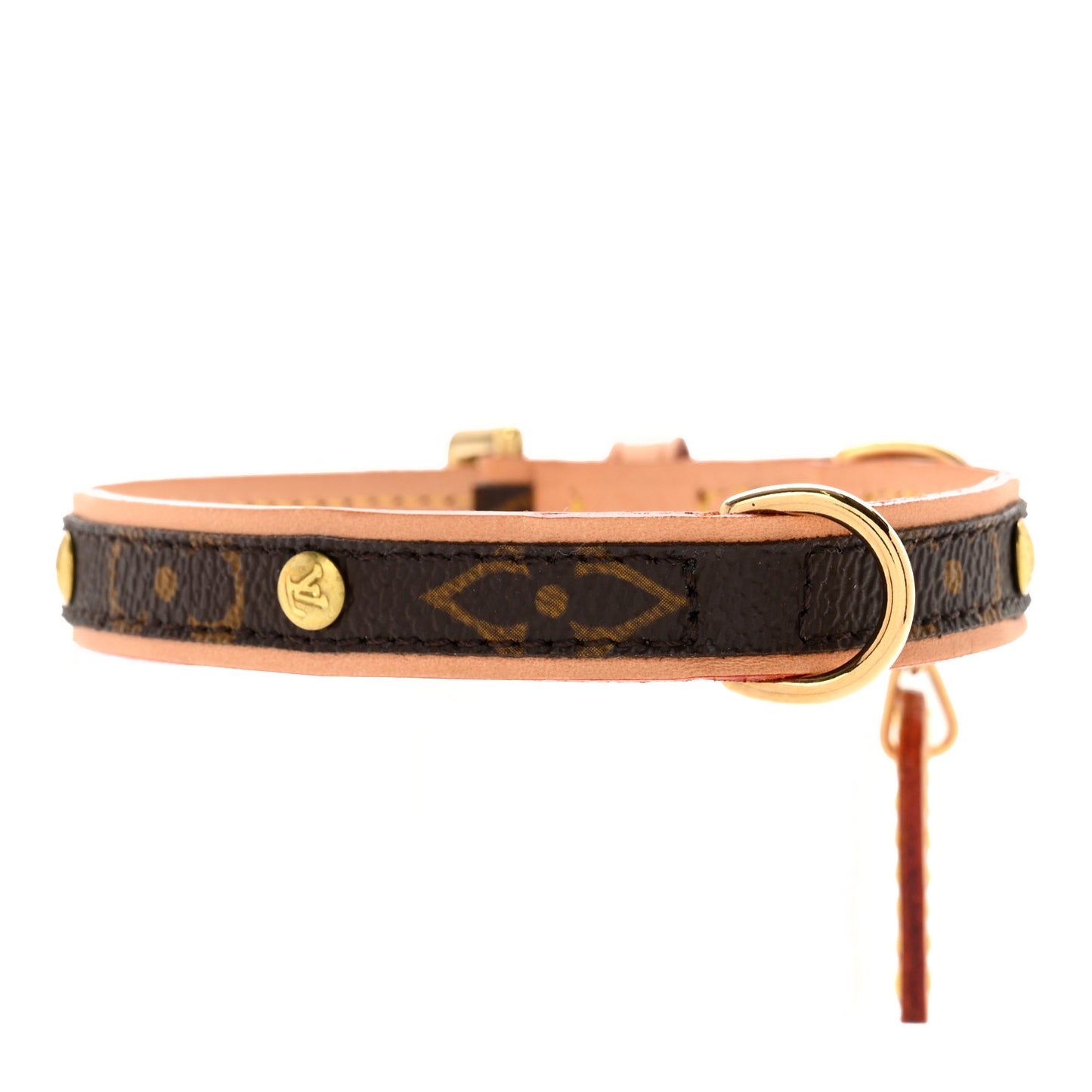 Monogram Baxter Dog Collar PM