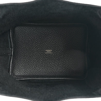 Hermes Taurillon Clemence Picotin Lock 18 PM Black 5 of 10
