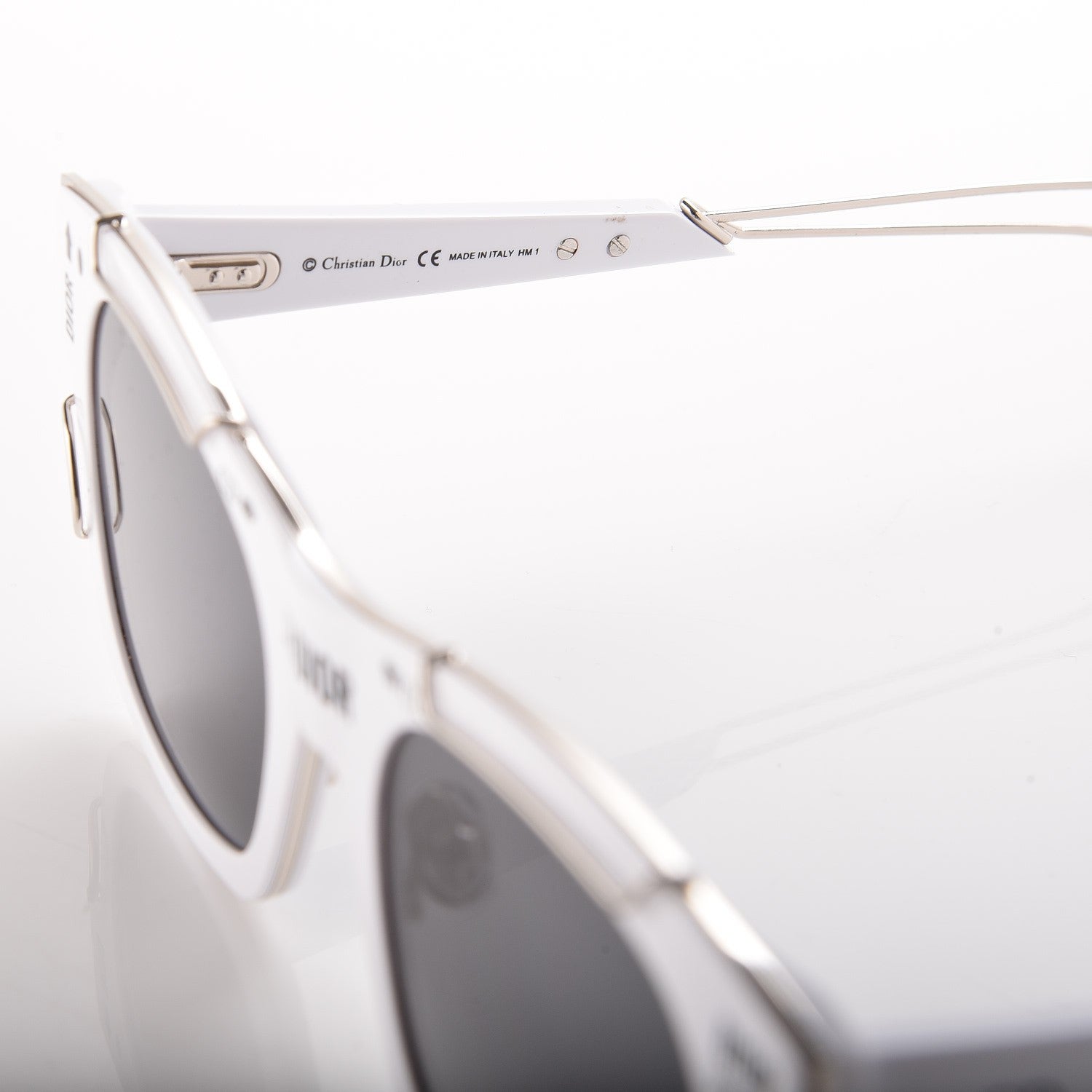 Christian Dior Acetate J'adior Sunglasses White 6 of 8