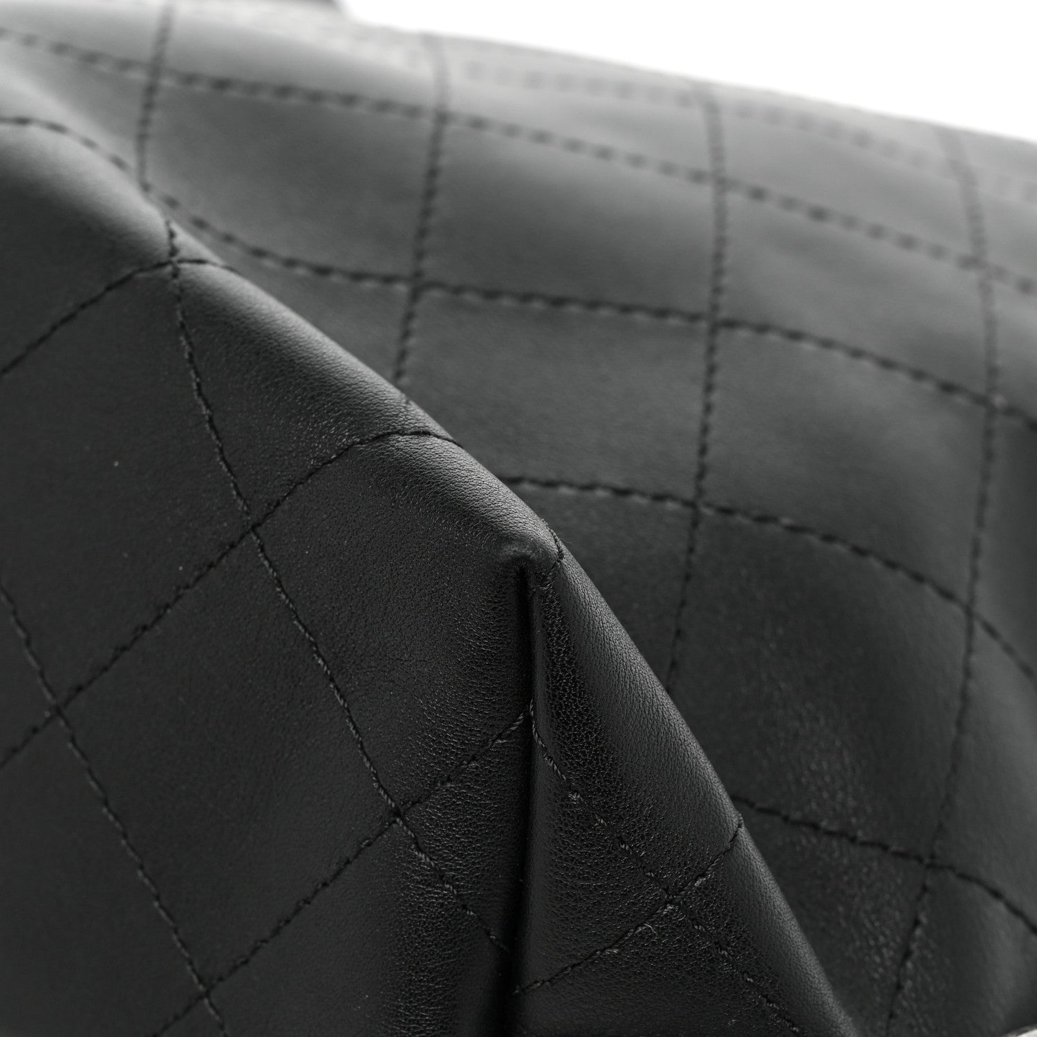 Chanel Calfskin Stitched Large Hobo Black 11 of 13