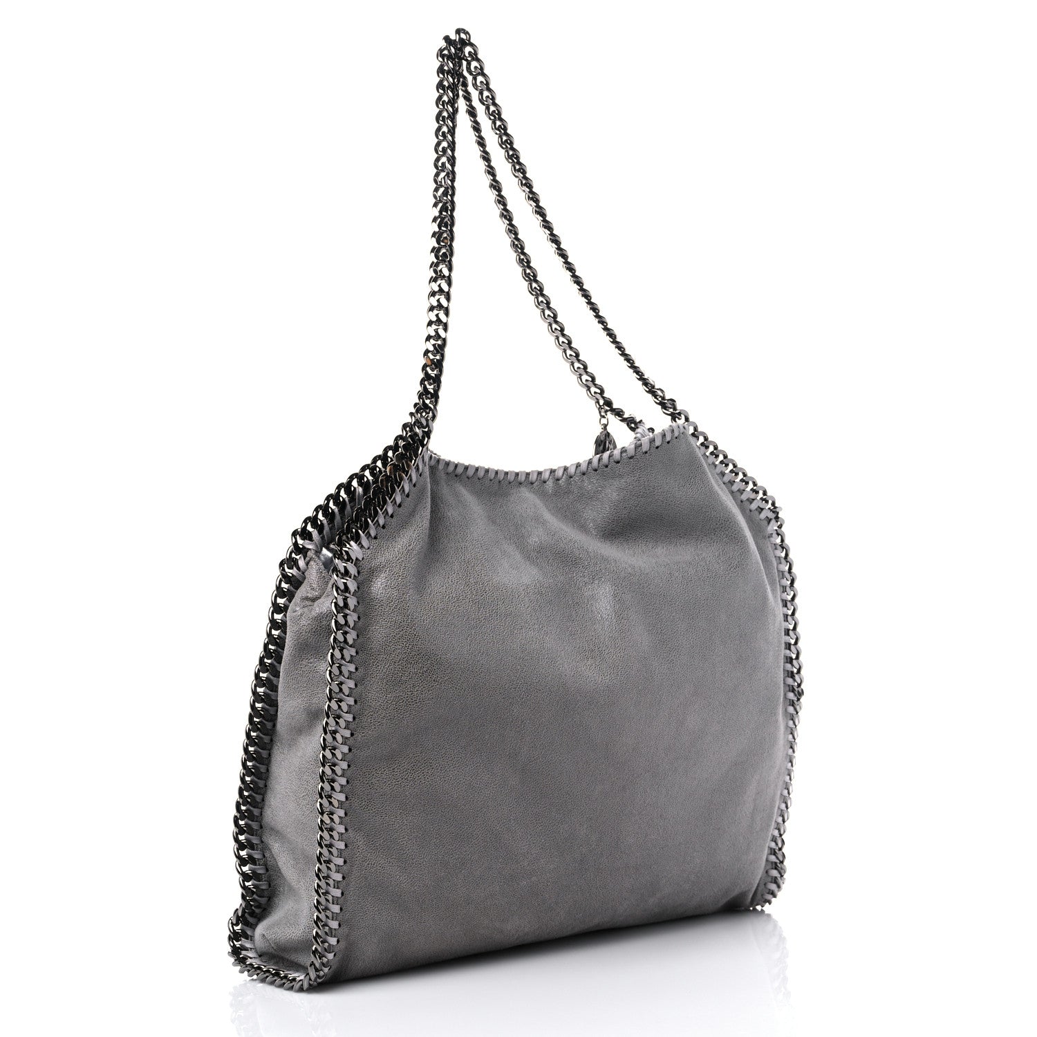 Stella McCartney Shaggy Deer Small Falabella Tote Light Grey 2 of 8