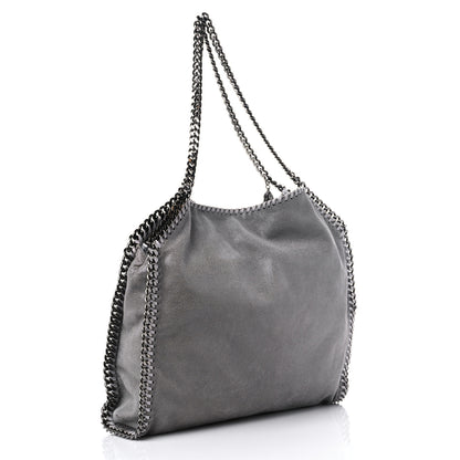 Stella McCartney Shaggy Deer Small Falabella Tote Light Grey 2 of 8