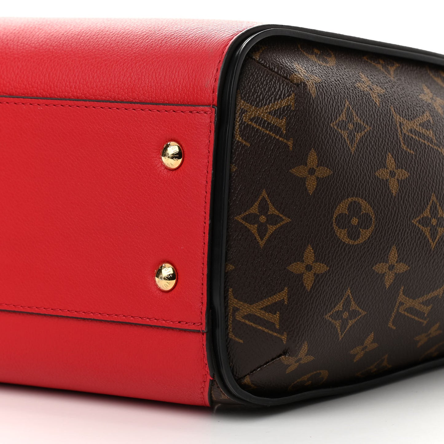 Calfskin Monogram Kimono Tote Cherry