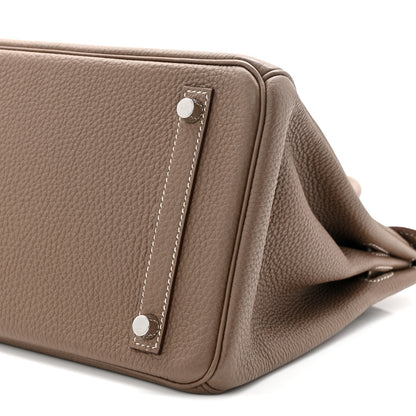 Hermes Togo BIrkin 30 Etoupe 10 of 11
