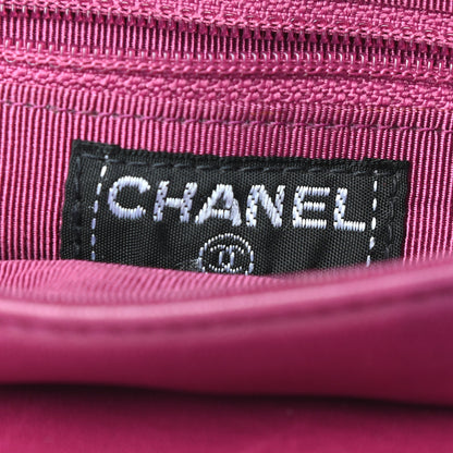 Chanel Lambskin Chocolate Bar Reissue Clutch Purple 6 of 10