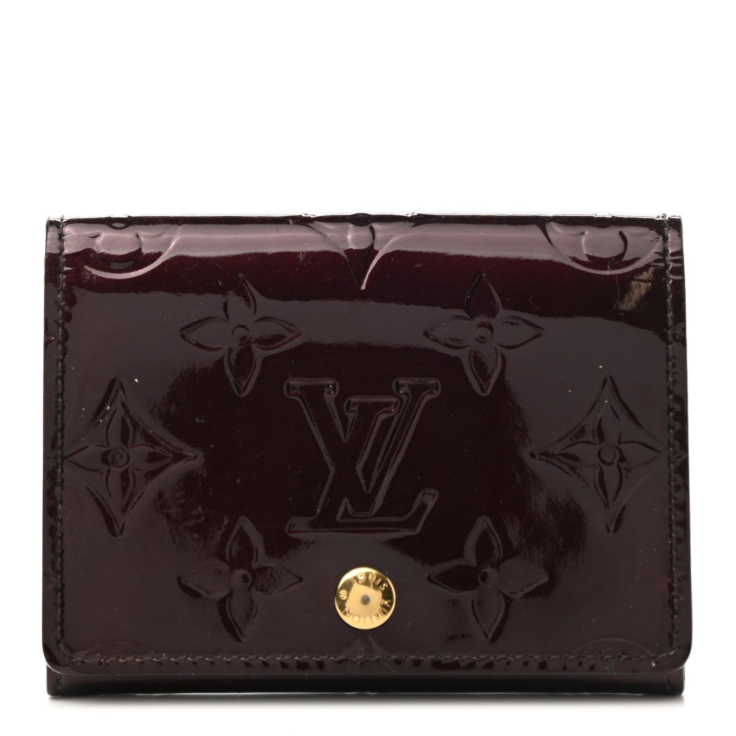 Louis Vuitton Vernis Business Card Holder Amarante 1 of 7