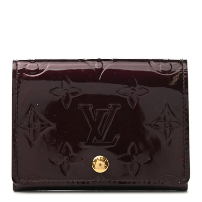 Louis Vuitton Vernis Business Card Holder Amarante 1 of 7