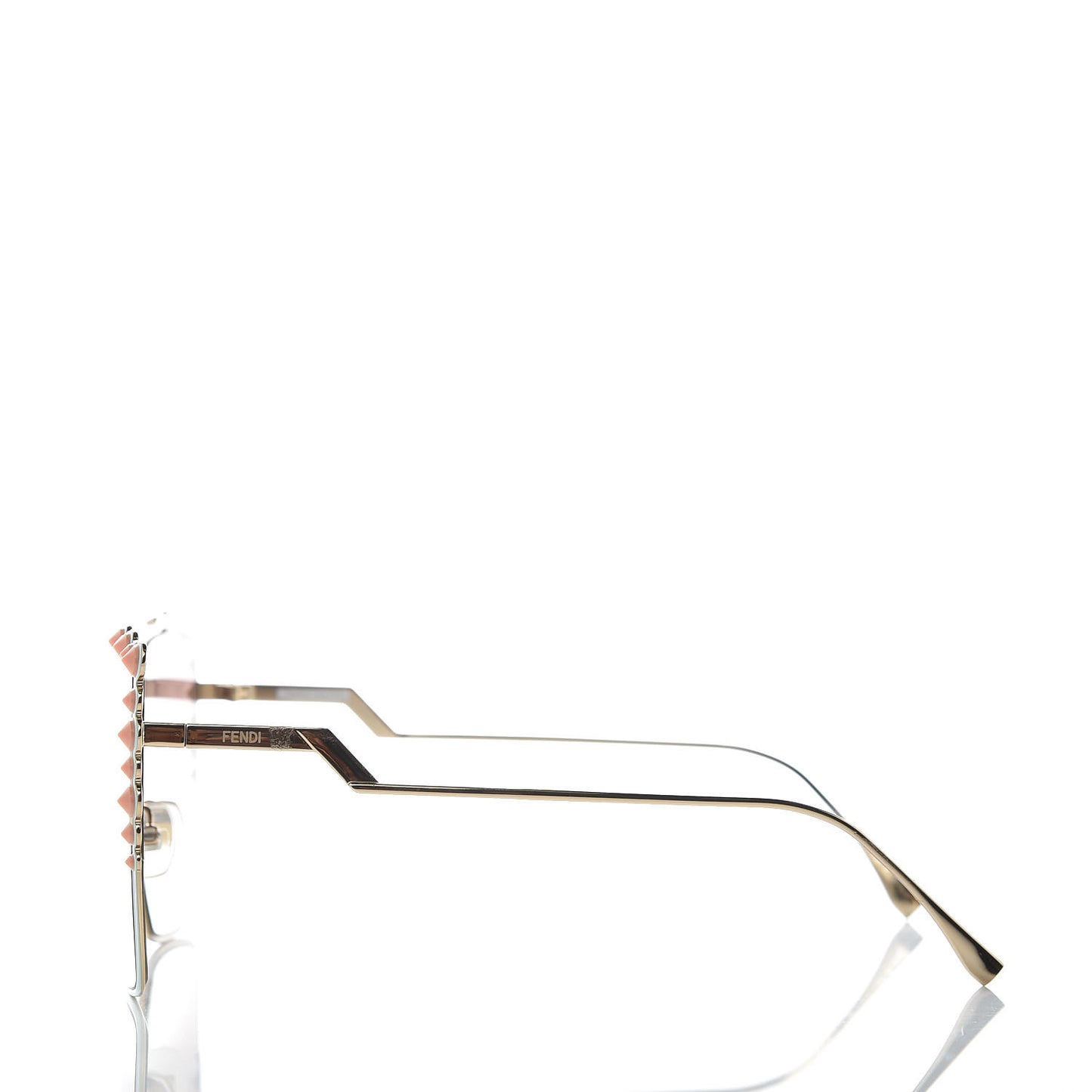 Square Dots Sunglasses FF 0259/S Gold