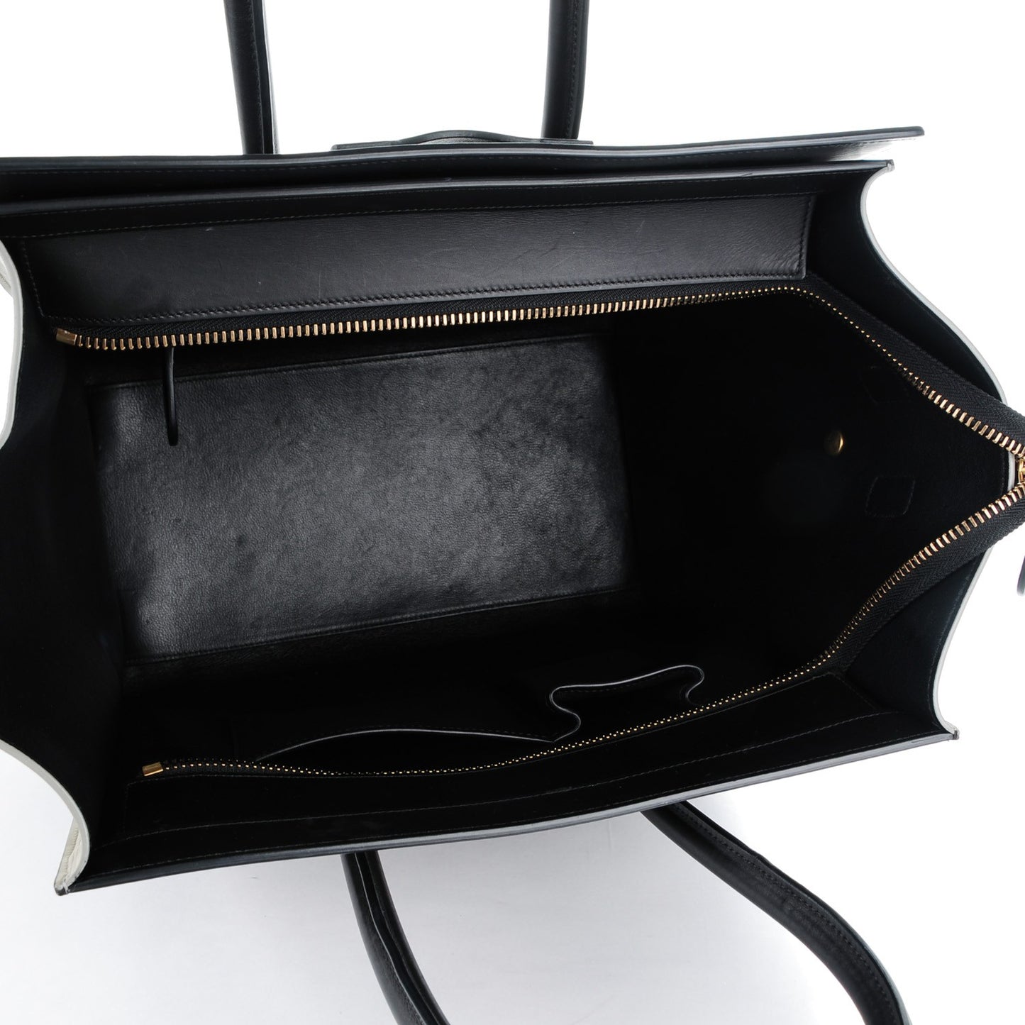 Satin Calfskin Mini Tri-Color Luggage Multicolor