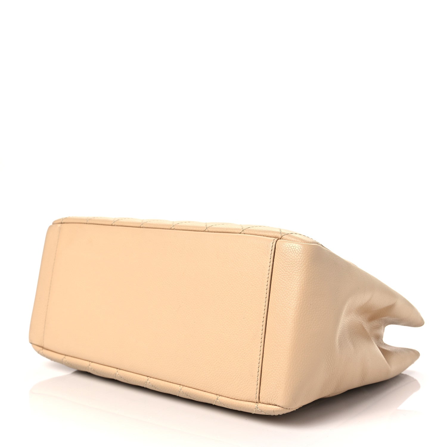 Chanel Caviar Quilted Grand Shopping Tote GST Beige Clair 7 of 7