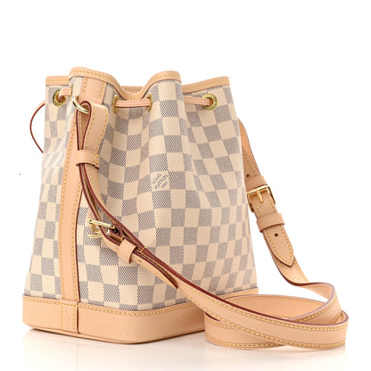 Louis Vuitton Damier Azur Noe BB 3 of 10