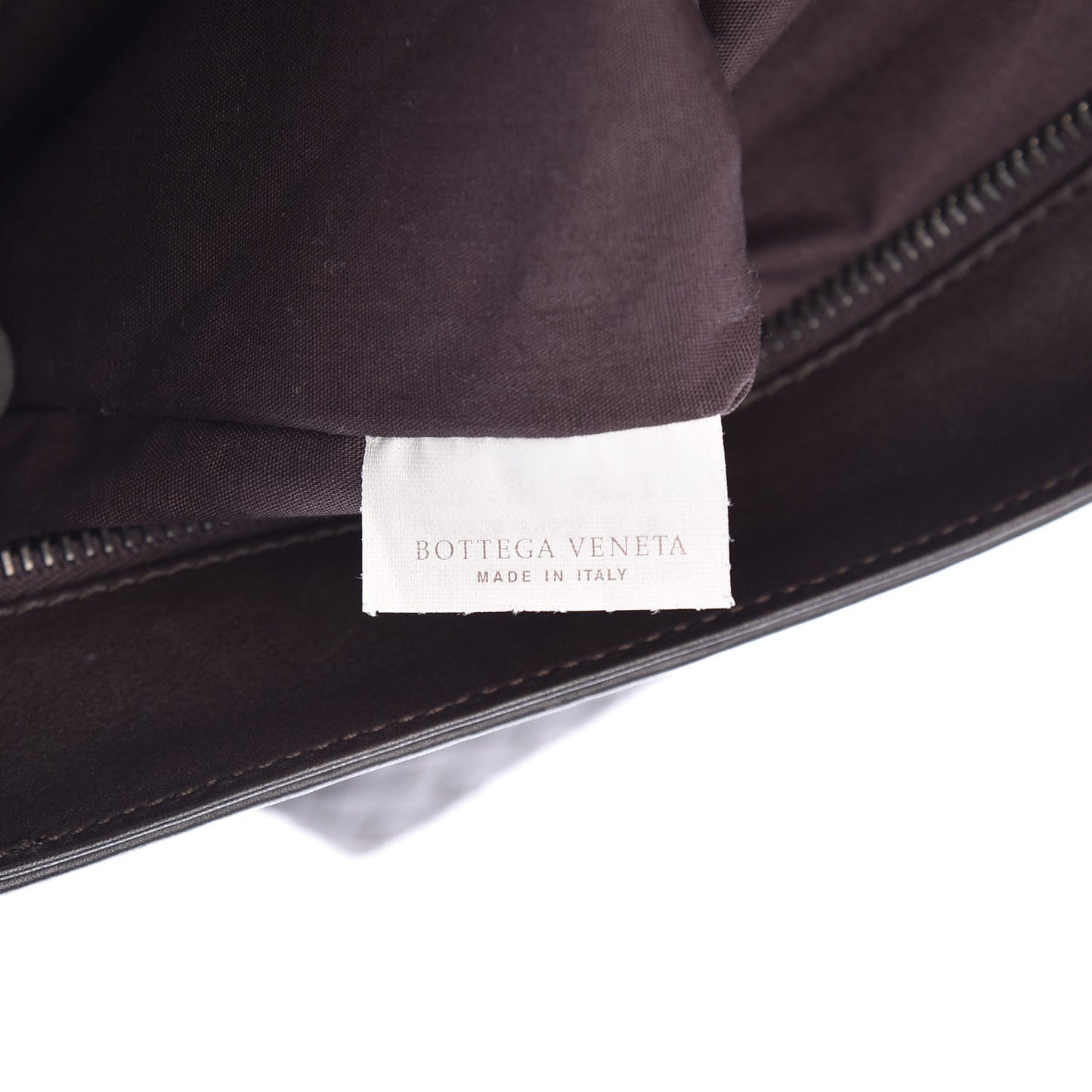 Nappa Intrecciato VN Crossbody Messenger Bag Ebano