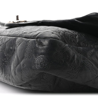 Chanel Calfskin Embossed Large Lucky Symbols Flap Black 10 of 10