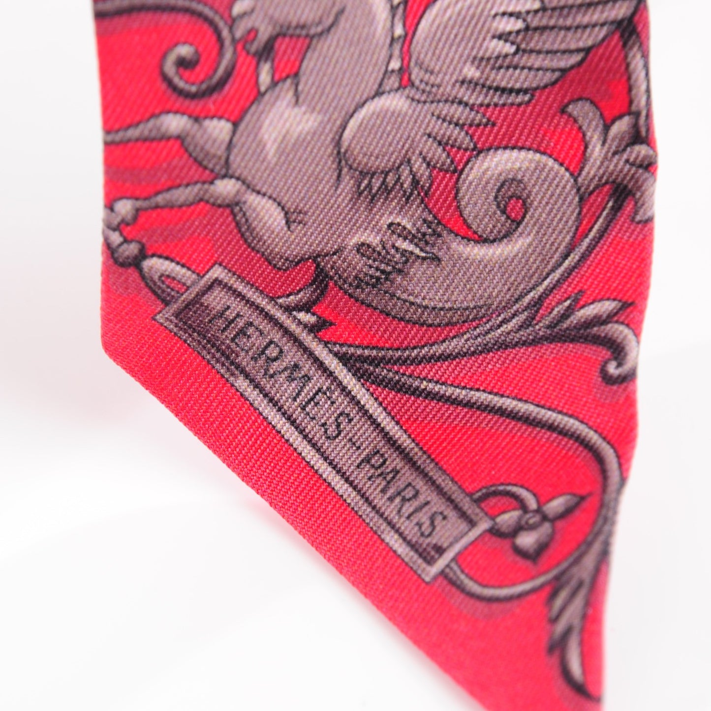 Silk Astrologie Twilly Rouge Grey Vert