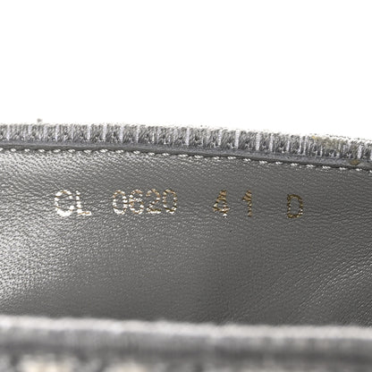 Christian Dior CHRISTIAN DIOR Oblique Embroidered Granville 15mm Espadrilles 41 Grey Stone 6 of 9