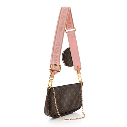 Louis Vuitton Monogram Multi Pochette Accessories Rose Clair 3 of 12