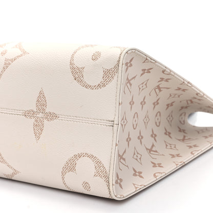 Louis Vuitton Monogram Dune Giant Onthego MM 9 of 12