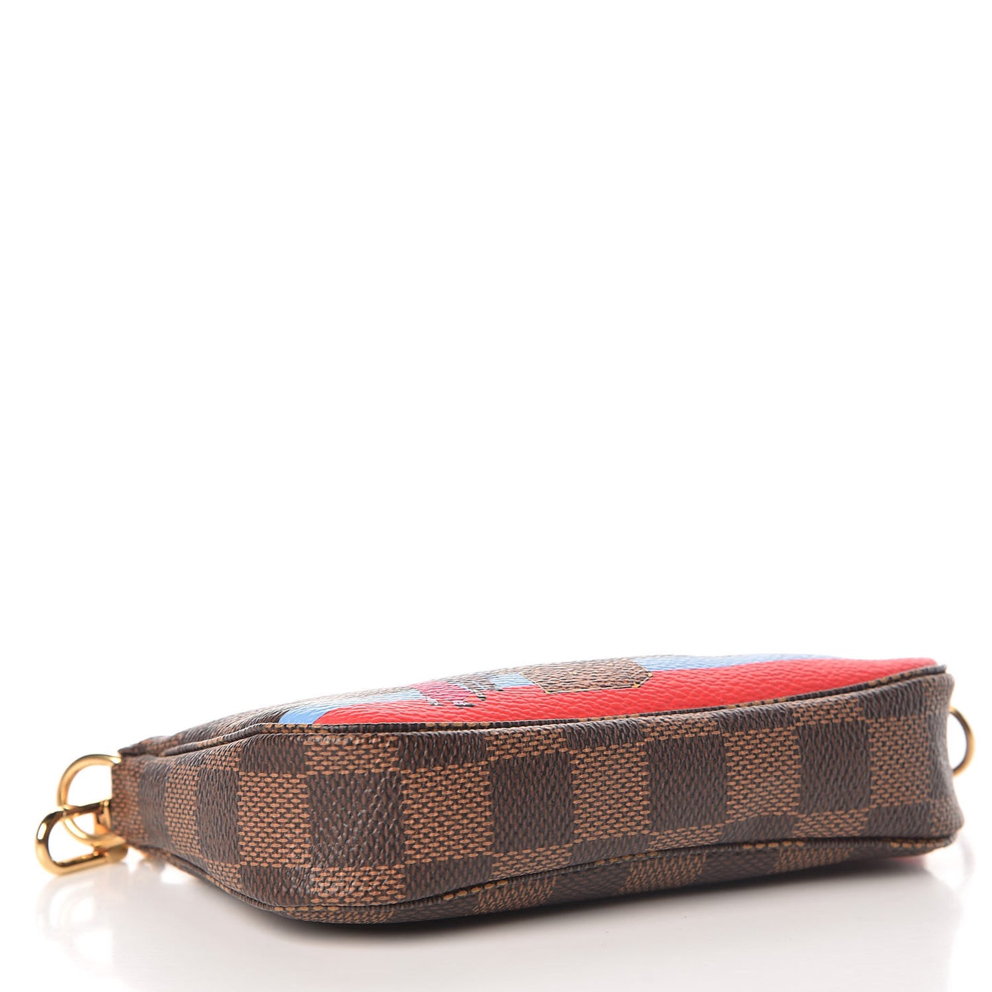 Damier Ebene 2016 Christmas Animation Mini Pochette Accessories