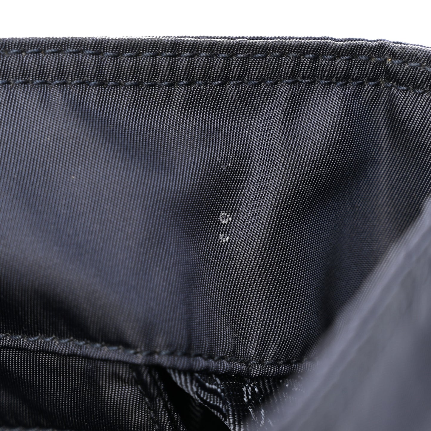 Nylon Saffiano Front Pocket Tote Baltico